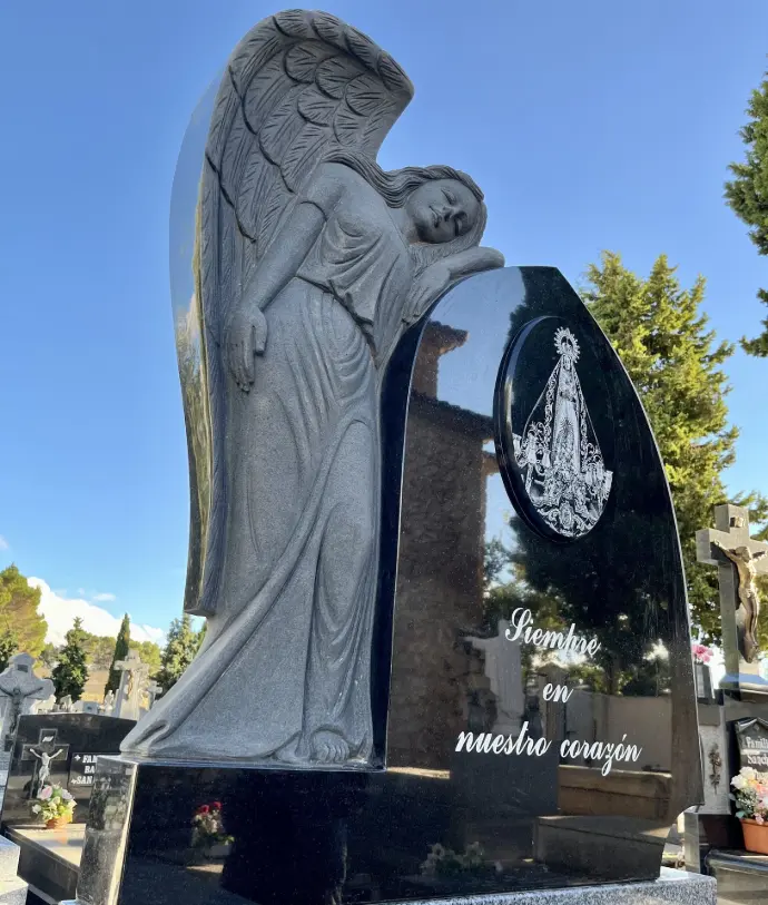 Ejemplo de foto grabada en láser