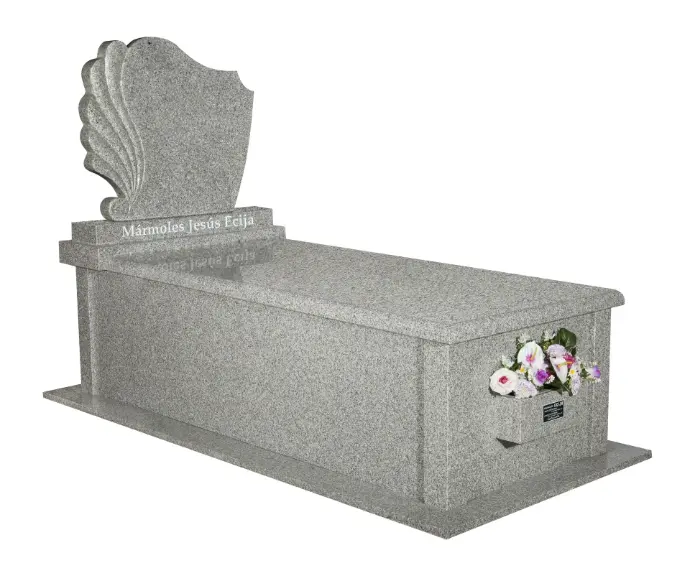 Lápida nº 33B - Con escultura