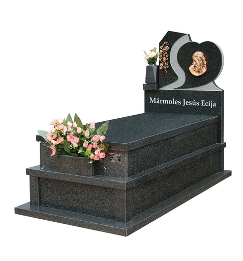 Lápida nº 9 - Con escultura