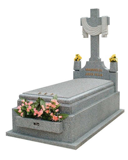 Lápida nº 17 - Con cruz