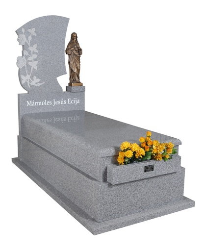 Lápida nº 24A - Con escultura