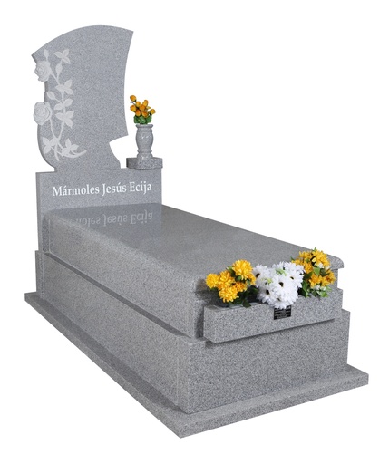 Lápida nº 24B - Con escultura