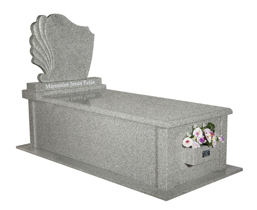 Lápida nº 33B - Con escultura