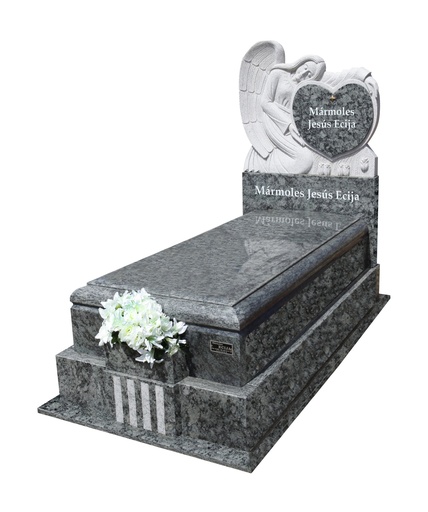 Lápida nº 36A - Con escultura