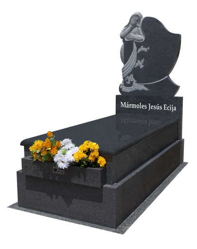 Lápida nº 37A - Con escultura