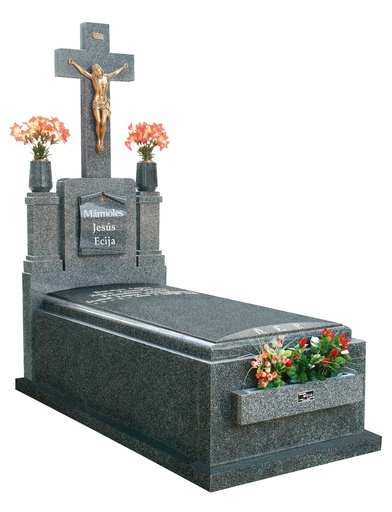 Lápida nº 45 - Con cruz