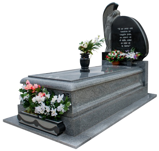 Lápida nº 46A - Con escultura